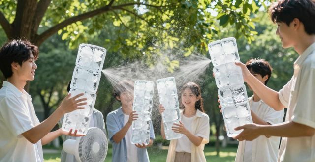 大冰块降温方法_虹口区夏季防暑降温大冰块_大冰块户外活动使用时长